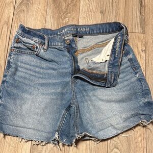 American Eagle Outfitters Women's Light Blue Jean Shorts